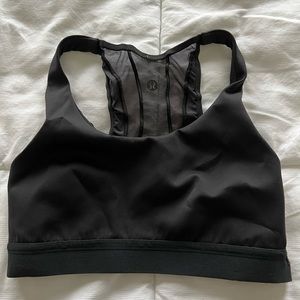 Lululemon sheer back sports bra